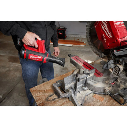 Milwaukee 0852-20 Tool M12 12V Lithium-Ion Cordless Compact Spot Blower (Tool-Only)