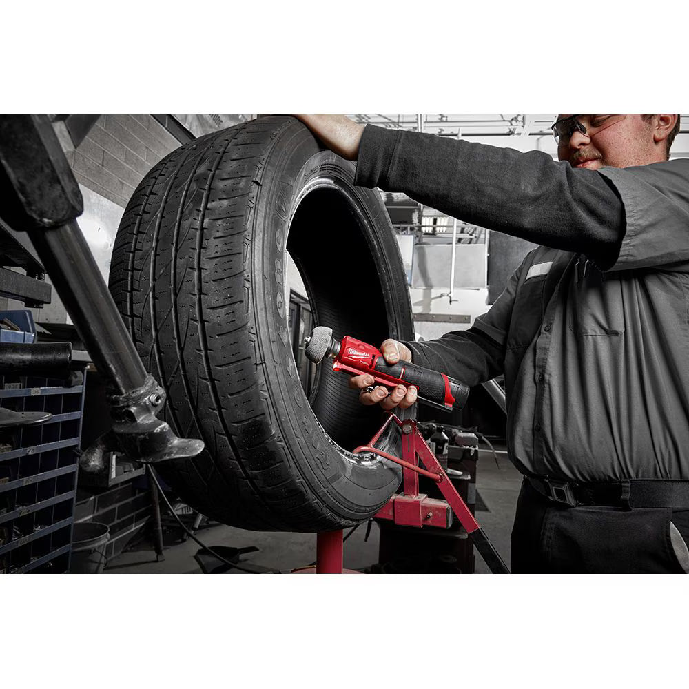 Milwaukee 2409-20 Tool M12 FUEL 12V Lithium-Ion Brushless Cordless Low Speed Tire Buffer (Tool-Only)