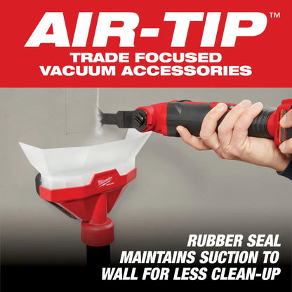 Milwaukee 49-90-2022 Tool AIR-TIP 1-1/4 in. - 2-1/2 in. Dust Collector Wet/Dry Shop Vacuum Attachment (1-Piece)