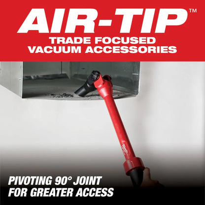 Milwaukee 49-90-2031 Tool AIR-TIP 1-1/4 in. - 2-1/2 in. Pivoting Extension Wand Wet/Dry Shop Vacuum Attachment (1-Piece)