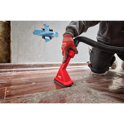 Milwaukee 49-90-2038 Tool AIR-TIP 1-1/4 in.-2-1/2 in. Rocking Utility Nozzle Attachment With Brushes For Wet/Dry Shop Vacuums