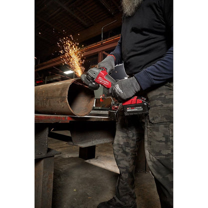Milwaukee 2991-22 Tool M18 FUEL18-Volt Li-Ion Brushless Grinder and 3/8 Impact Wrench Kit (2-Tool) with (2) 5Ah Batteries