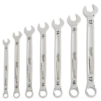 Milwaukee 48-22-9507 Tool Combination Metric Wrench Mechanics Tool Set (7-Piece)