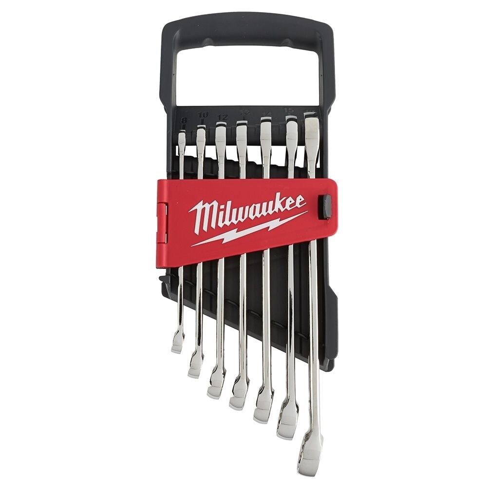 Milwaukee 48-22-9507 Tool Combination Metric Wrench Mechanics Tool Set (7-Piece)