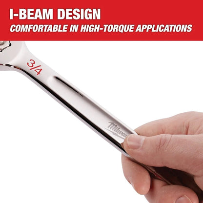 Milwaukee 48-22-9507 Tool Combination Metric Wrench Mechanics Tool Set (7-Piece)