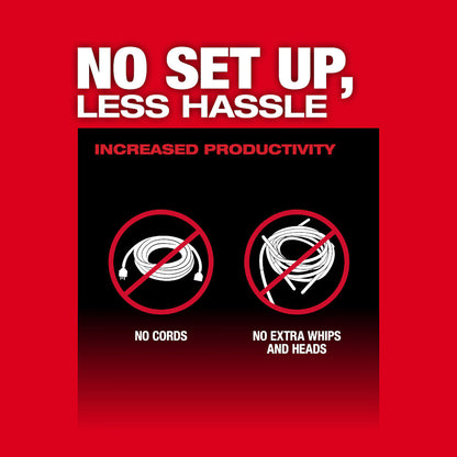 Milwaukee 2910-20 Tool M18 FUEL 18-Volt Lithium-Ion Brushless Cordless 4 ft. Concrete Pencil Vibrator (Tool-Only)