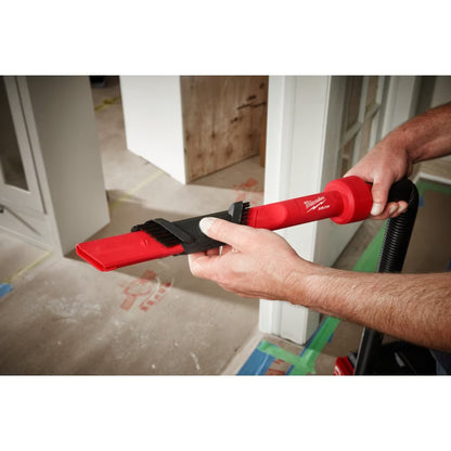 Milwaukee 49-90-2023 Tool AIR-TIP 1-1/4 in. - 2-1/2 in. 3-IN-1 Crevice and Brush Tool Wet/Dry Shop Vacuum Attachment (copy)
