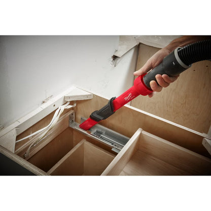 Milwaukee 49-90-2023 Tool AIR-TIP 1-1/4 in. - 2-1/2 in. 3-IN-1 Crevice and Brush Tool Wet/Dry Shop Vacuum Attachment (copy)