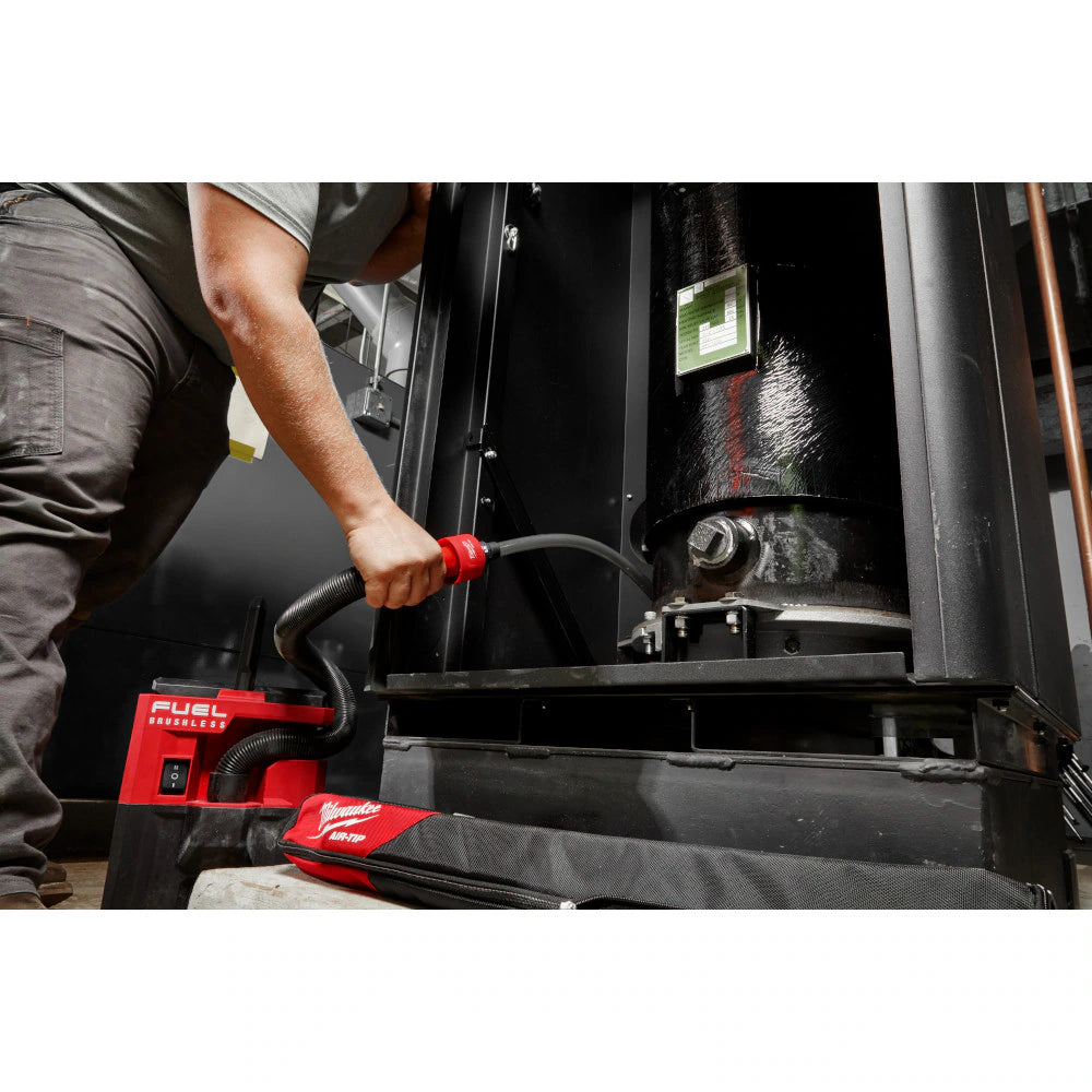 Milwaukee 49-90-2037 Tool AIR-TIP 1-1/4 in. - 2-1/2 in. Long Reach Flexible Hose Set Wet/Dry Shop Vacuum Attachment (5-Piece)