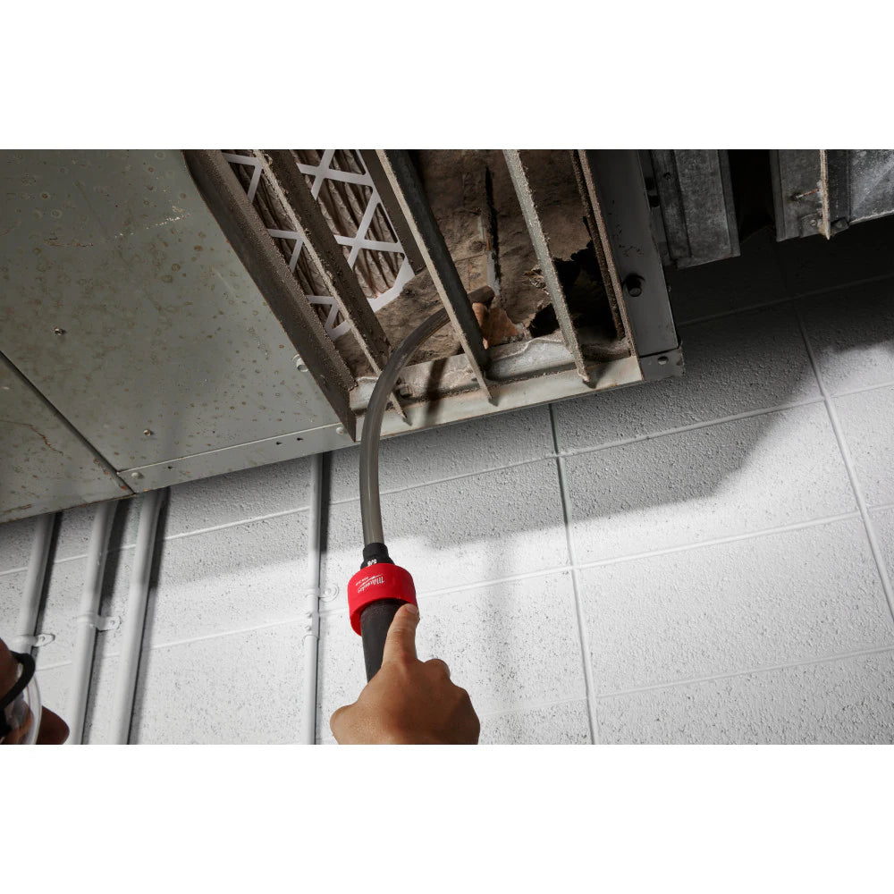 Milwaukee 49-90-2037 Tool AIR-TIP 1-1/4 in. - 2-1/2 in. Long Reach Flexible Hose Set Wet/Dry Shop Vacuum Attachment (5-Piece)