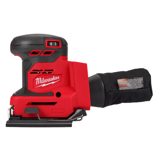 Milwaukee 2649-20 Tool M18 18-Volt Lithium-Ion Cordless Orbital 1/4 Sheet Sander (Tool Only)