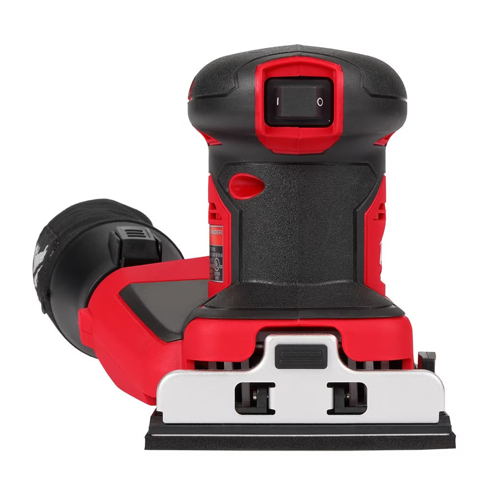 Milwaukee 2649-20 Tool M18 18-Volt Lithium-Ion Cordless Orbital 1/4 Sheet Sander (Tool Only)