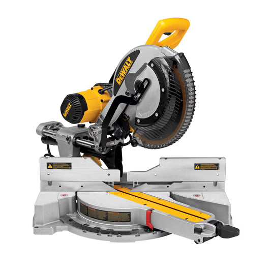 DEWALT DWS779 15 Amp Corded 12-Inch Double Bevel Sliding Compound Miter Saw, Blade Wrench and Material Clamp
