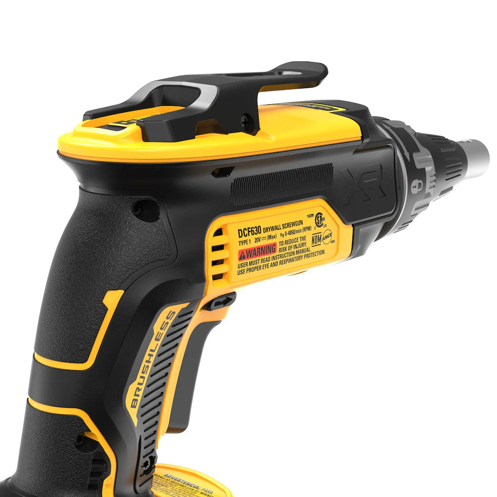 DEWALT DCF630B 20-Volt MAX XR Brushless Drywall Screwgun (Tool Only)