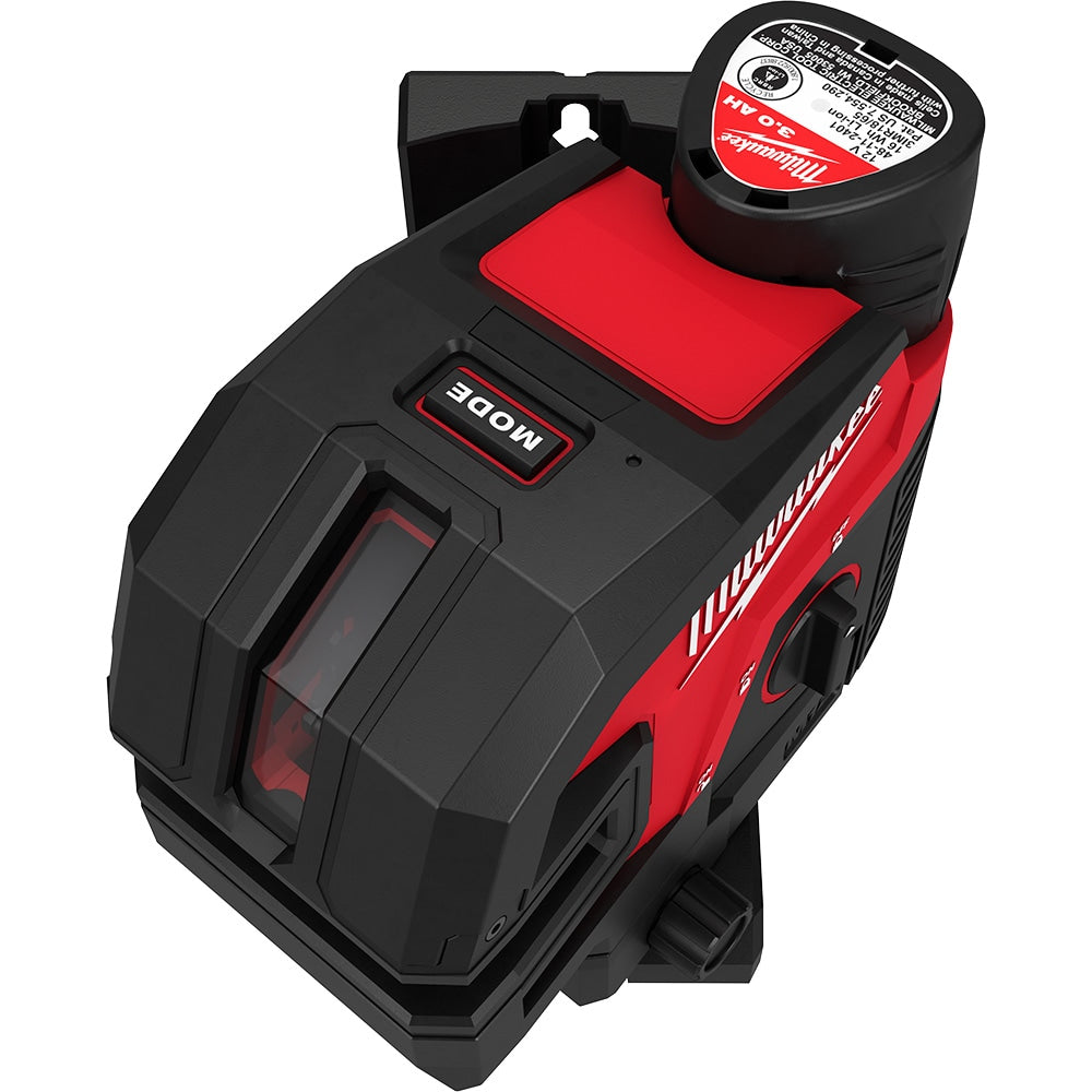Milwaukee 3624-21 Tool M12 Green Cross Line & 4-Points Laser Kit