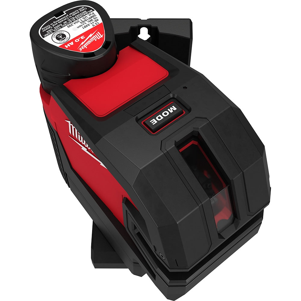 Milwaukee 3624-21 Tool M12 Green Cross Line & 4-Points Laser Kit