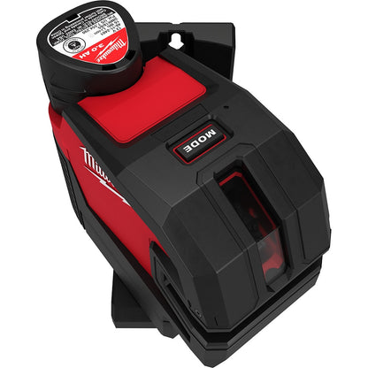 Milwaukee 3624-21 Tool M12 Green Cross Line & 4-Points Laser Kit