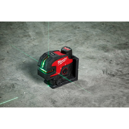 Milwaukee 3624-21 Tool M12 Green Cross Line & 4-Points Laser Kit