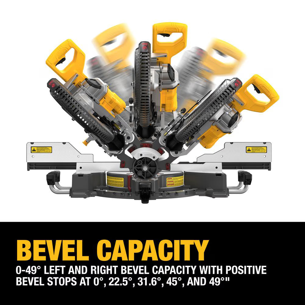 DEWALT DCS781B FLEXVOLT 60V MAX 12 Inch Sliding Miter Saw (Tool-Only)