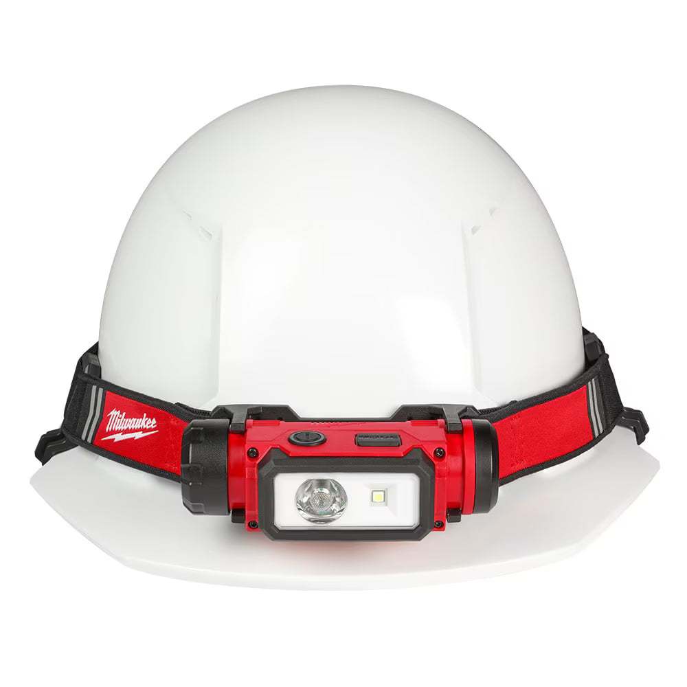 Milwaukee 2163-21 Tool REDLTHIUM 600 Lumen USB Rechargeable Hard Hat Headlamp