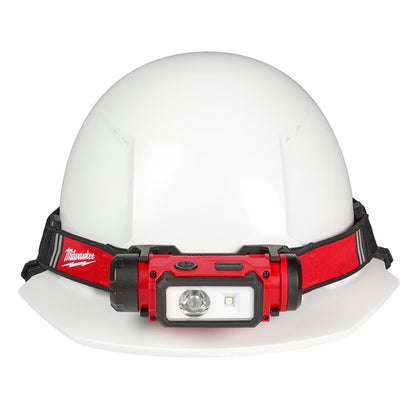 Milwaukee 2163-21 Tool REDLTHIUM 600 Lumen USB Rechargeable Hard Hat Headlamp