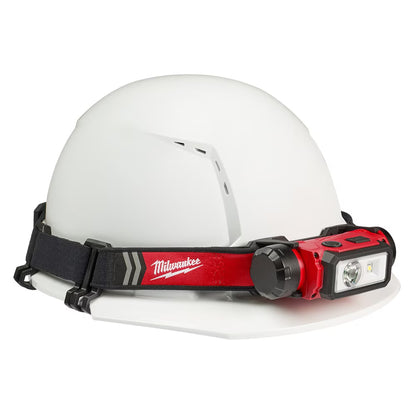 Milwaukee 2163-21 Tool REDLTHIUM 600 Lumen USB Rechargeable Hard Hat Headlamp
