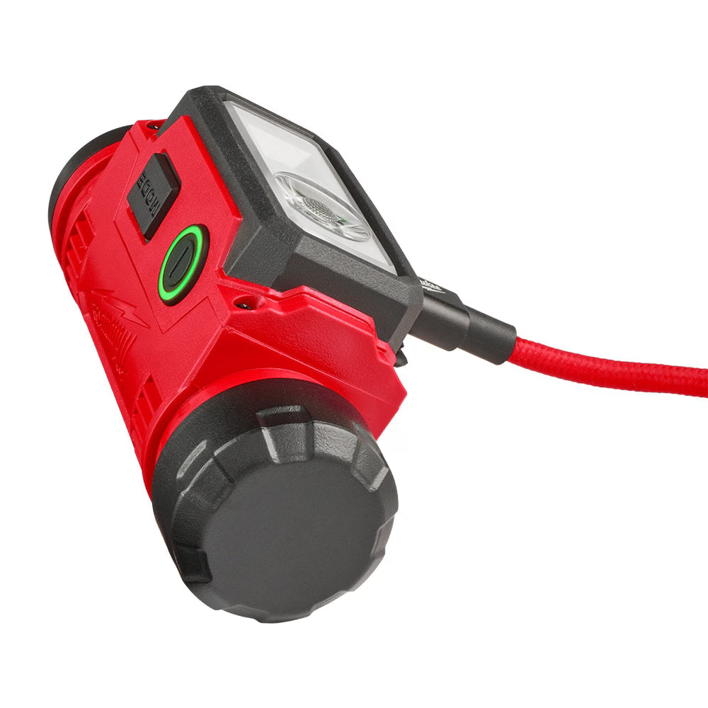 Milwaukee 2163-21 Tool REDLTHIUM 600 Lumen USB Rechargeable Hard Hat Headlamp
