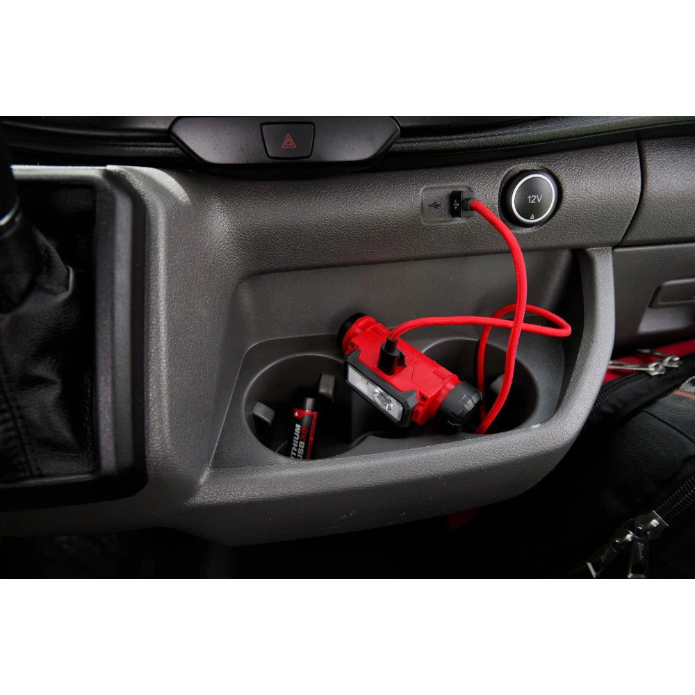 Milwaukee 2163-21 Tool REDLTHIUM 600 Lumen USB Rechargeable Hard Hat Headlamp