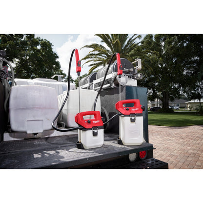 Milwaukee 2528-21G1 Tool M12 12-Volt 1 Gal. Lithium-Ion Cordless Handheld Sprayer Kit with 2.0 Ah Battery and Charger