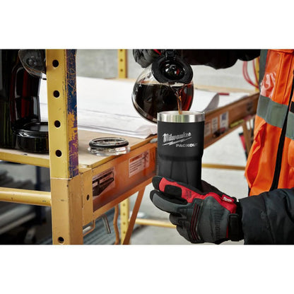 Milwaukee 48-22-8392B Tool PACKOUT Black 20 oz. Tumbler