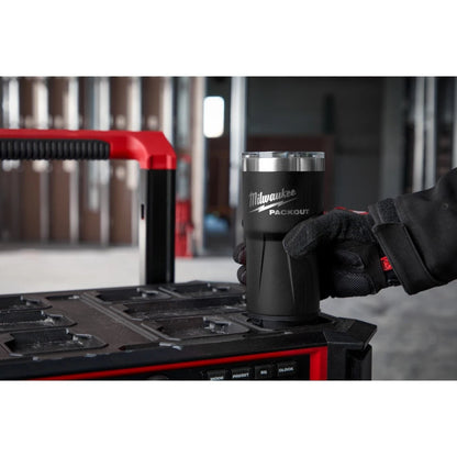 Milwaukee 48-22-8392B Tool PACKOUT Black 20 oz. Tumbler