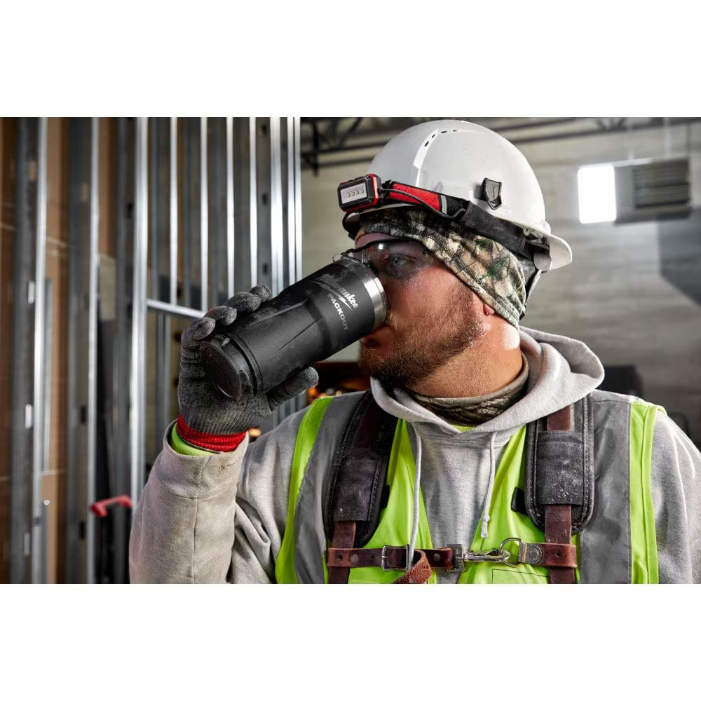 Milwaukee 48-22-8392B Tool PACKOUT Black 20 oz. Tumbler