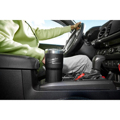 Milwaukee 48-22-8392B Tool PACKOUT Black 20 oz. Tumbler