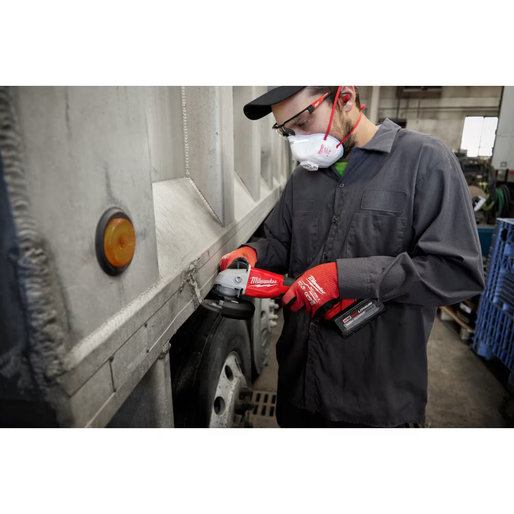 Milwaukee 2686-20 Tool M18 18-Volt Lithium-Ion 4-1/2inch / 5inch Cordless Brushless Cut-Off Grinder with Paddle Switch (Tool-Only)