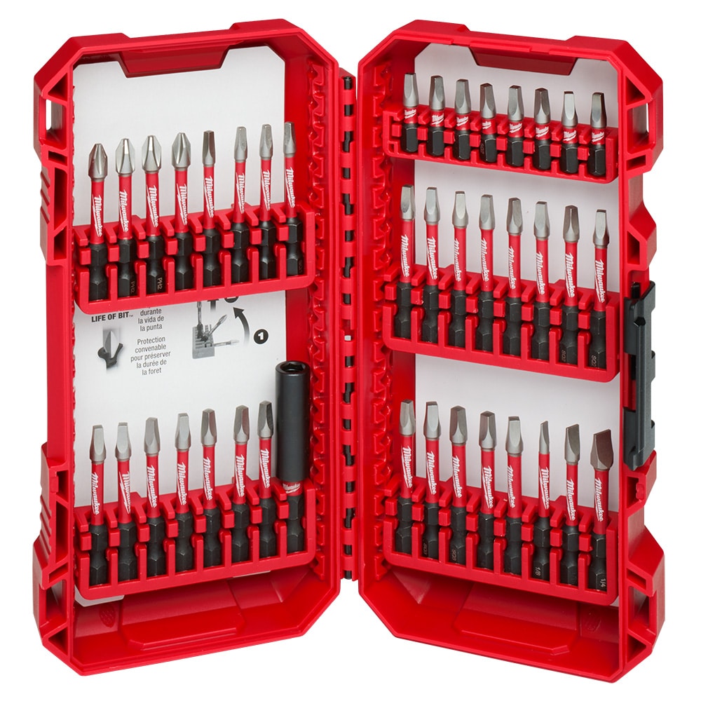 Milwaukee 48-32-5127 Tool SHOCKWAVE Impact Duty Driver Bit Set (40-Piece)