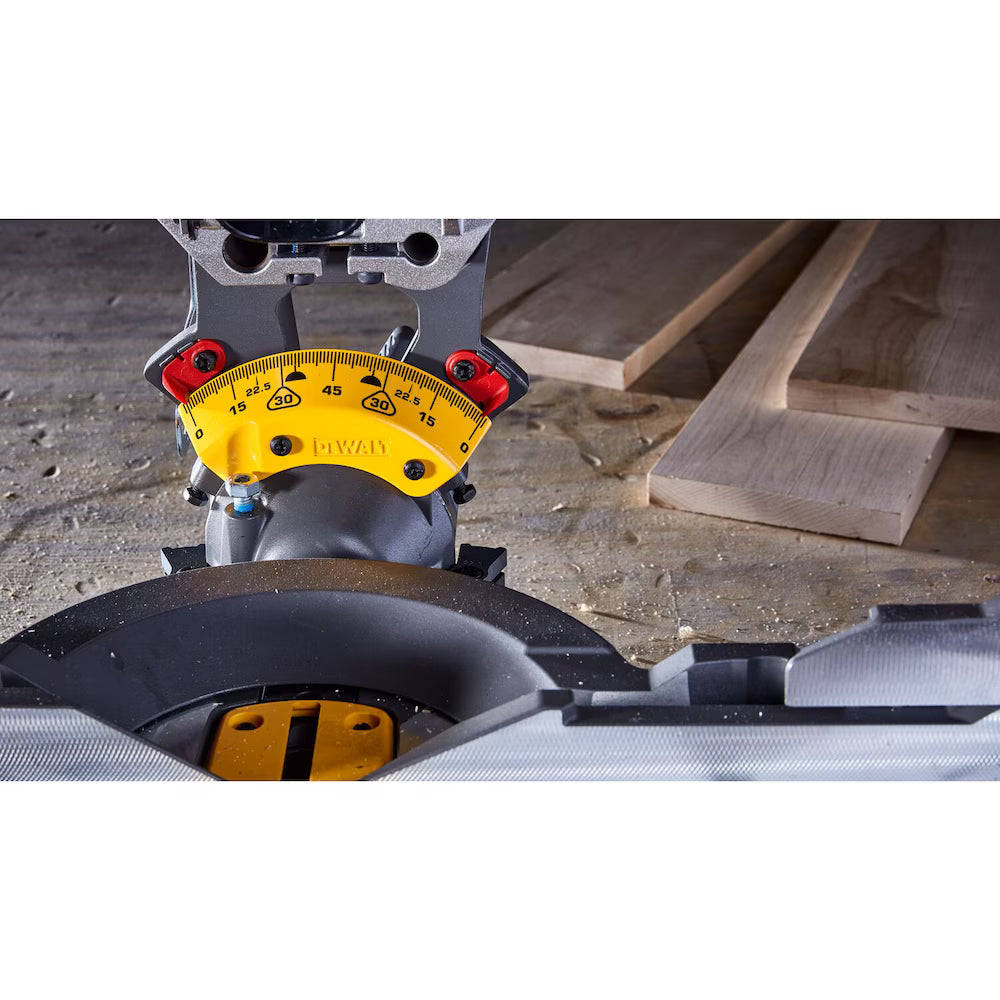DEWALT DCS781X1 60V MAX FLEXVOLT 12-inch Sliding Miter Saw Kit - with 9Ah Battery & Charger
