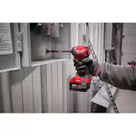 Milwaukee 3696-22 Tool M18 FUEL ONE-KEY 18V Li-Ion Brushless Cordless Hammer Drill/Impact Driver Kit w/ (2) 5.0Ah Batteries