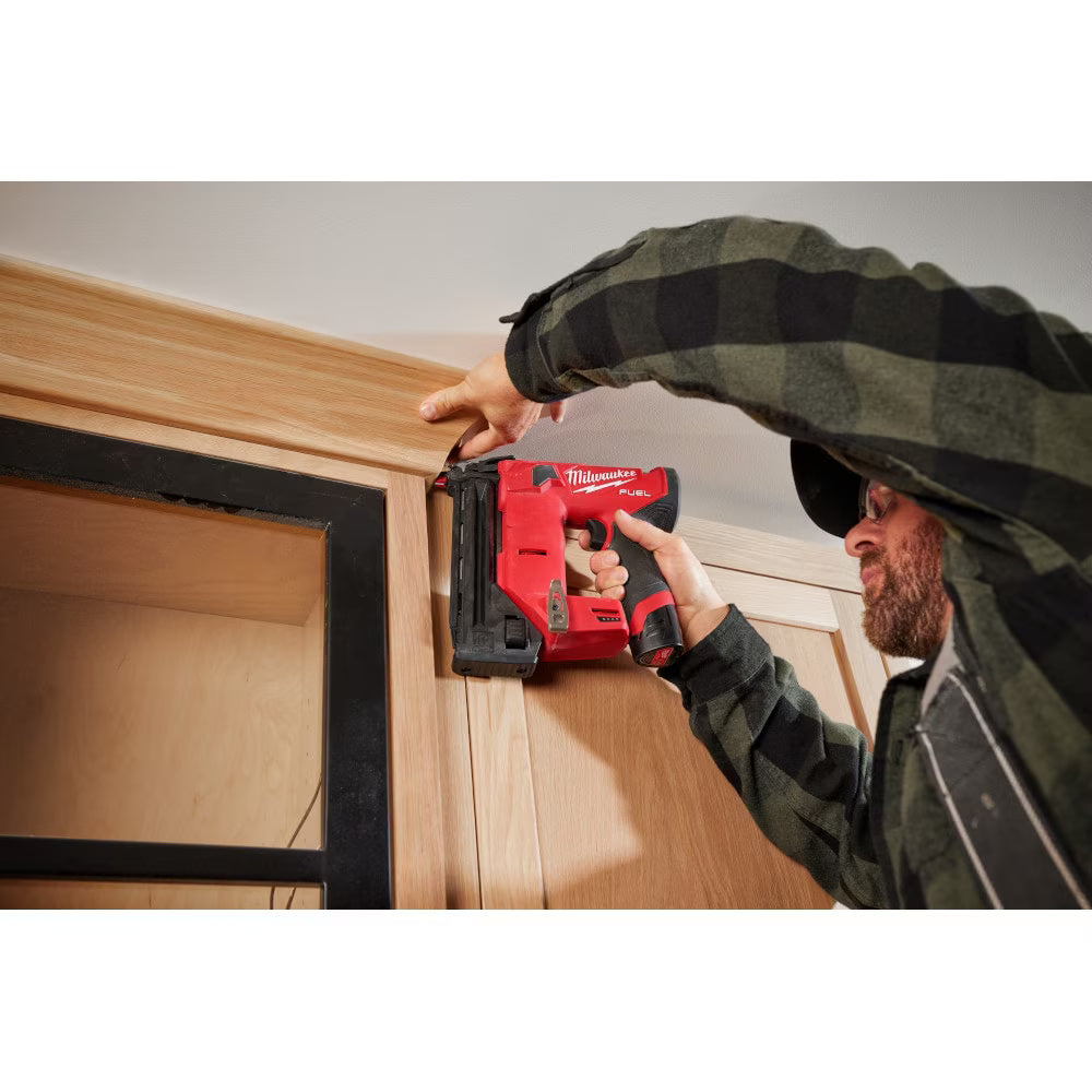 Milwaukee 2541-20 Tool M12 FUEL 12-Volt Lithium-Ion Brushless Cordless 18 Gauge Compact Brad Nailer (Tool-Only)