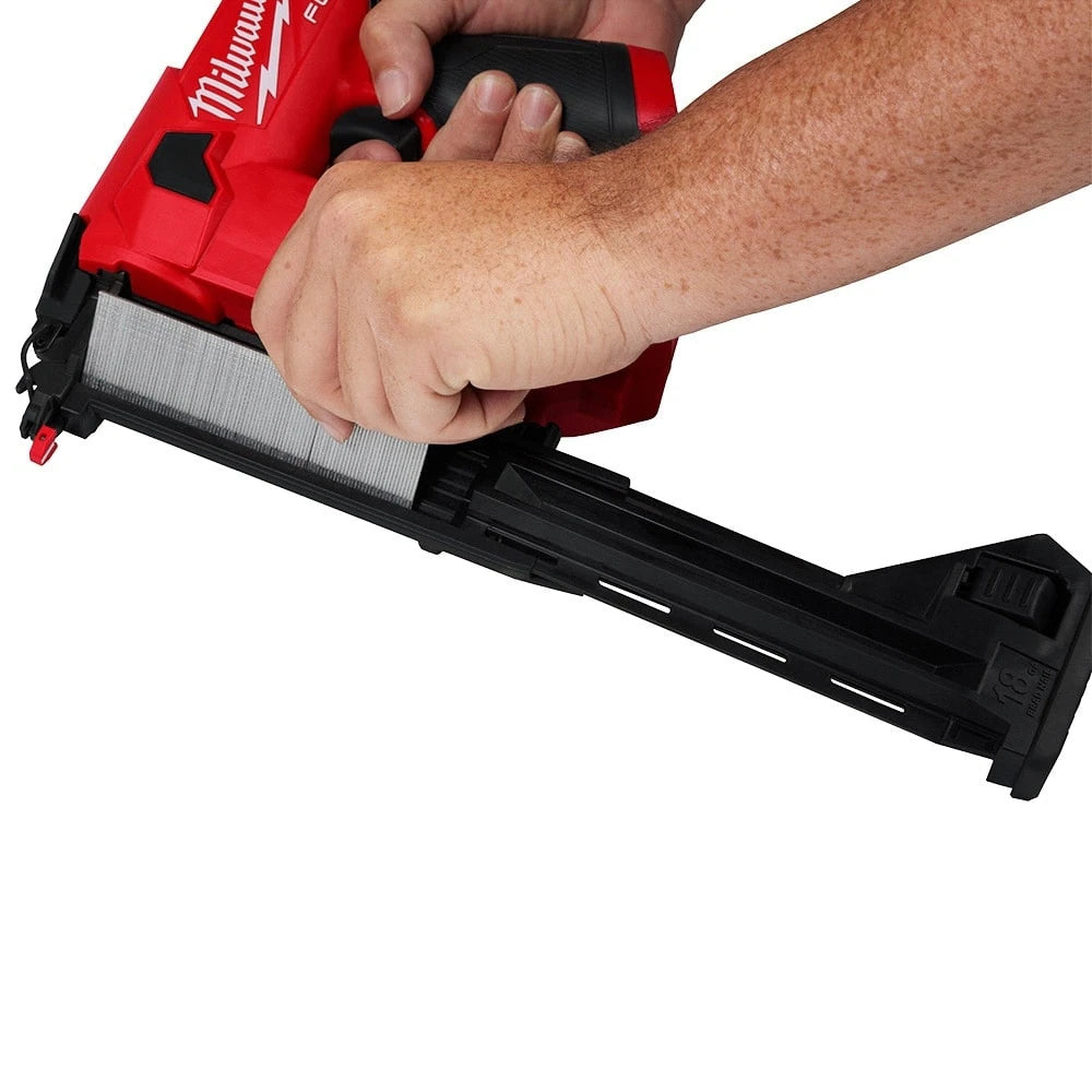 Milwaukee 2541-20 Tool M12 FUEL 12-Volt Lithium-Ion Brushless Cordless 18 Gauge Compact Brad Nailer (Tool-Only)