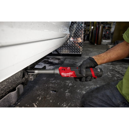 Milwaukee 3050-20 Tool M12 FUEL INSIDER 12V Li-Ion Brushless Cordless 1/4 in- 3/8 in Extended Reach Box Ratchet (Tool-Only)