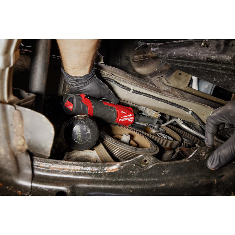 Milwaukee 3050-20 Tool M12 FUEL INSIDER 12V Li-Ion Brushless Cordless 1/4 in- 3/8 in Extended Reach Box Ratchet (Tool-Only)