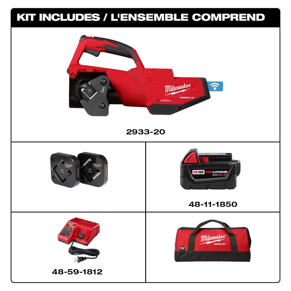 Milwaukee 2933-21 Tool M18 FORCE LOGIC Single Channel Strut Shear Kit