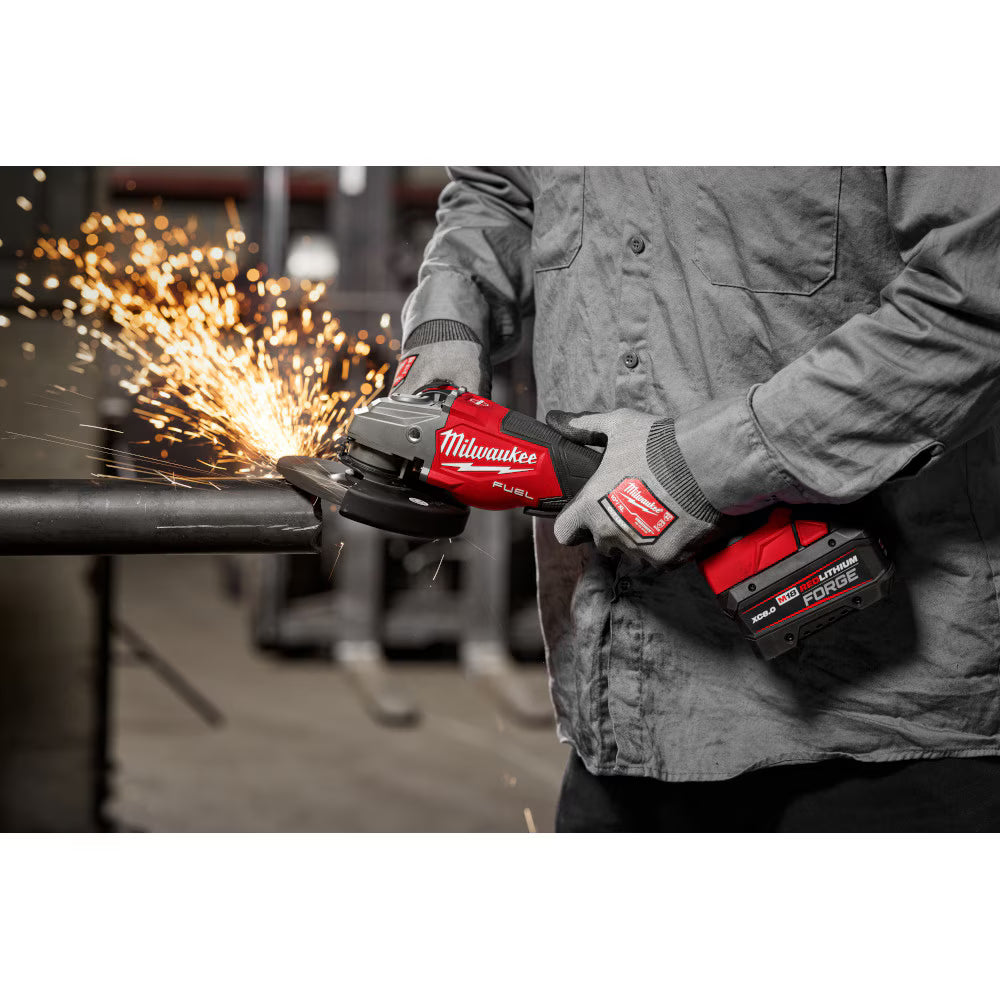Milwaukee 3670-20 Tool M18 FUEL 18-Volt Lithium-Ion Brushless Cordless 4-1/2 in./6 in. Braking Grinder with Paddle Switch (Tool-Only)