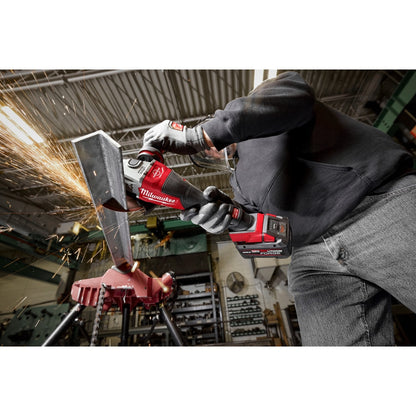 Milwaukee 3670-20 Tool M18 FUEL 18-Volt Lithium-Ion Brushless Cordless 4-1/2 in./6 in. Braking Grinder with Paddle Switch (Tool-Only)