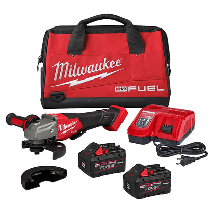 Milwaukee 3670-22 Tool M18 FUEL Lithium-Ion Brushless Cordless 4-1/2"-6" Braking Grinder with Paddle Switch Kit