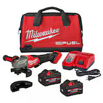 Milwaukee 3670-22 Tool M18 FUEL Lithium-Ion Brushless Cordless 4-1/2"-6" Braking Grinder with Paddle Switch Kit