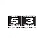 Milwaukee 3670-22 Tool M18 FUEL Lithium-Ion Brushless Cordless 4-1/2"-6" Braking Grinder with Paddle Switch Kit