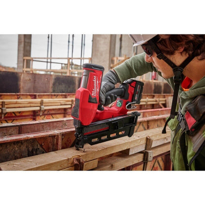 Milwaukee 2844-20 Tool M18 FUEL 18V Lithium-Ion Brushless Cordless 21-Degree Duplex Nailer (Tool-Only)