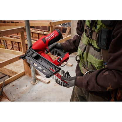 Milwaukee 2844-20 Tool M18 FUEL 18V Lithium-Ion Brushless Cordless 21-Degree Duplex Nailer (Tool-Only)