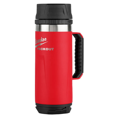 Milwaukee 48-22-8394R Tool PACKOUT Red 18oz Insulated Mug with Sip Lid